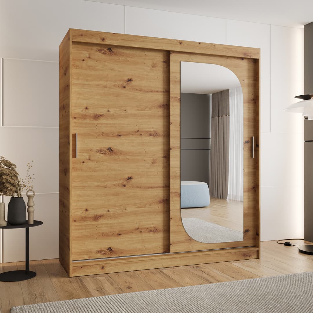 Lucy Sliding Door Wardrobe 180cm