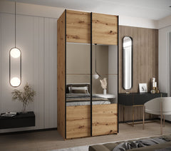 Trosa IV Sliding Door Wardrobe 110cm