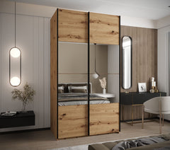 Trosa IV Sliding Door Wardrobe 140cm