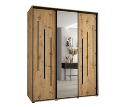 Cannes IX Sliding Door Wardrobe 190cm