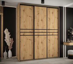 Cannes X Sliding Door Wardrobe 190cm