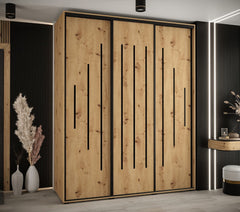 Cannes XII Sliding Door Wardrobe 200cm