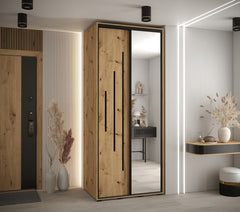 Cannes XIII Sliding Door Wardrobe 110cm