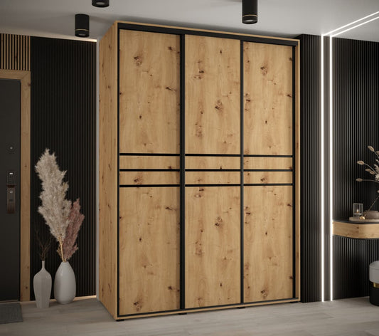 Cannes X Sliding Door Wardrobe 170cm