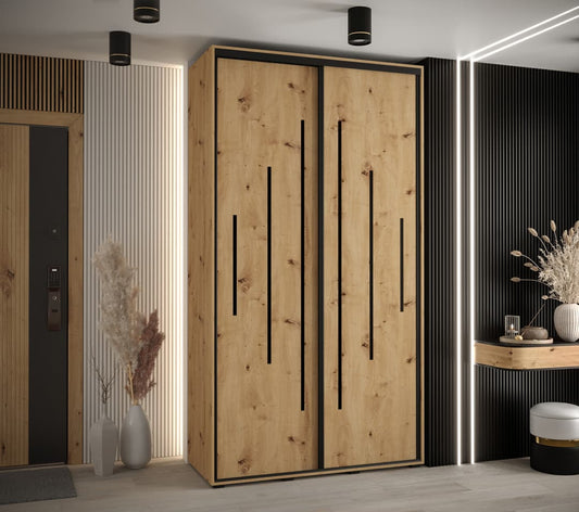 Cannes XII Sliding Door Wardrobe 140cm