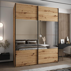 Trosa IV Sliding Door Wardrobe 200cm