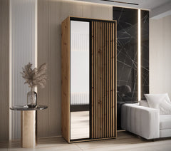 Sapporo II Sliding Door Wardrobe 110cm