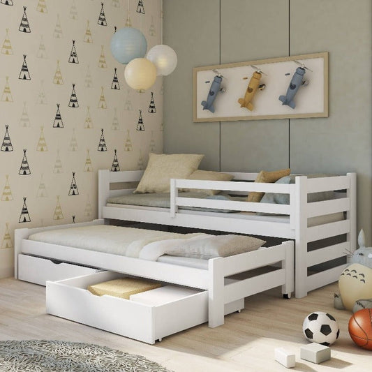 Kubus Double Bed with Trundle