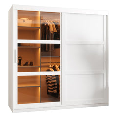 Parma III Sliding Door Wardrobe 180cm