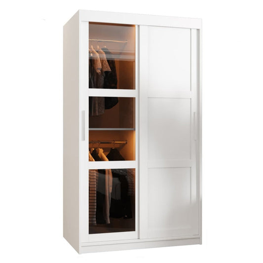 Parma III Sliding Door Wardrobe 100cm