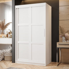 Larvik III Sliding Door Wardrobe 100cm