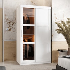 Parma III Sliding Door Wardrobe 100cm