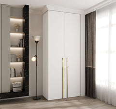 Como III Hinged Door Wardrobe 100cm