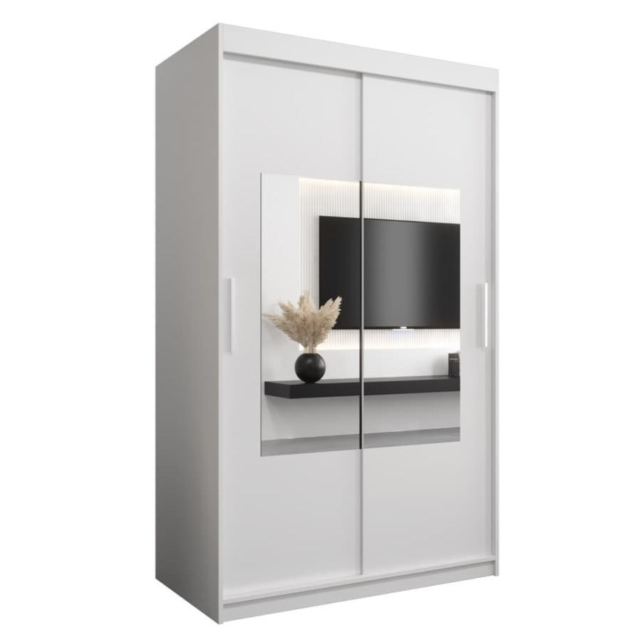 Torino Sliding Door Wardrobe 120cm