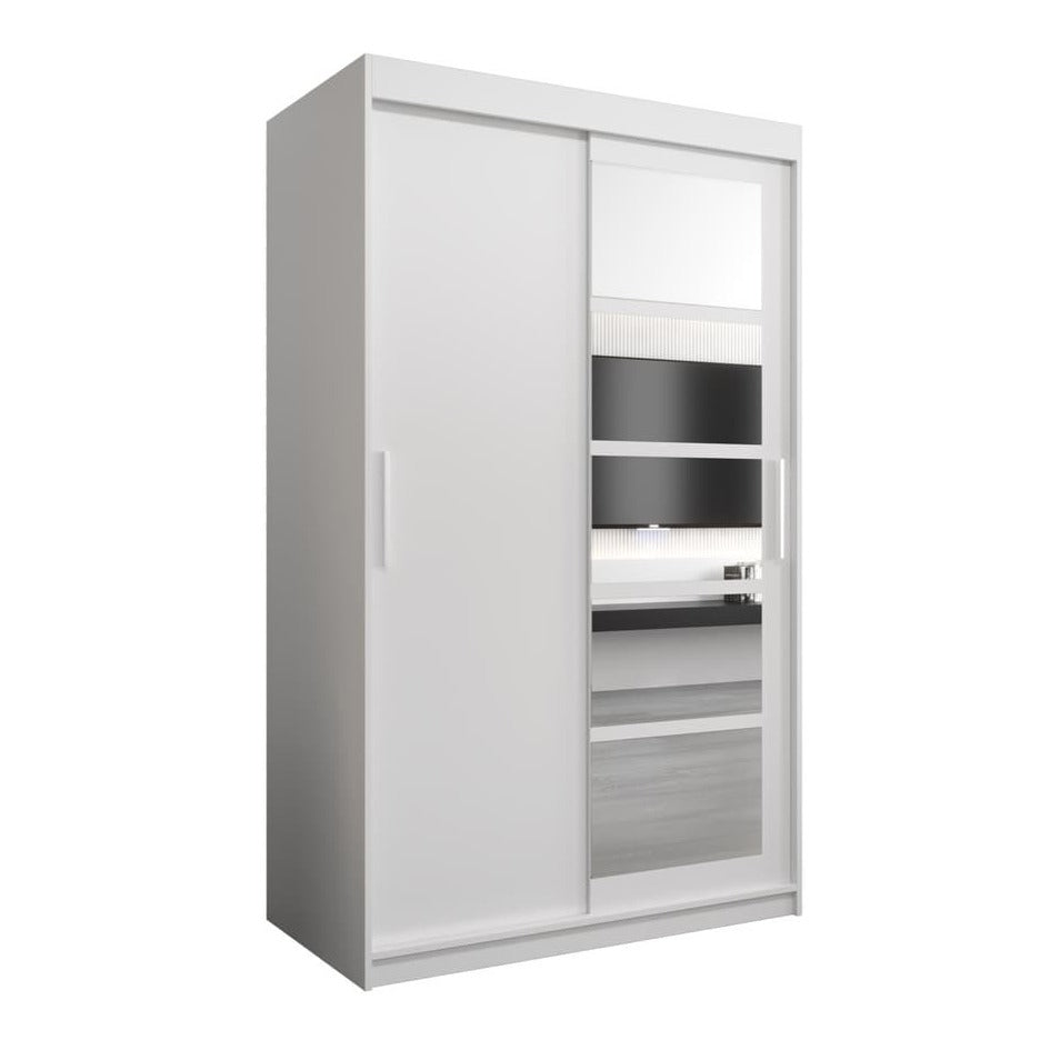 Roma I Sliding Door Wardrobe 120cm