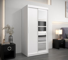 Roma I Sliding Door Wardrobe 100cm