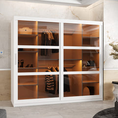 Parma Sliding Door Wardrobe 200cm