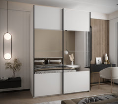 Trosa IV Sliding Door Wardrobe 170cm