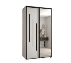 Cannes IX Sliding Door Wardrobe 130cm