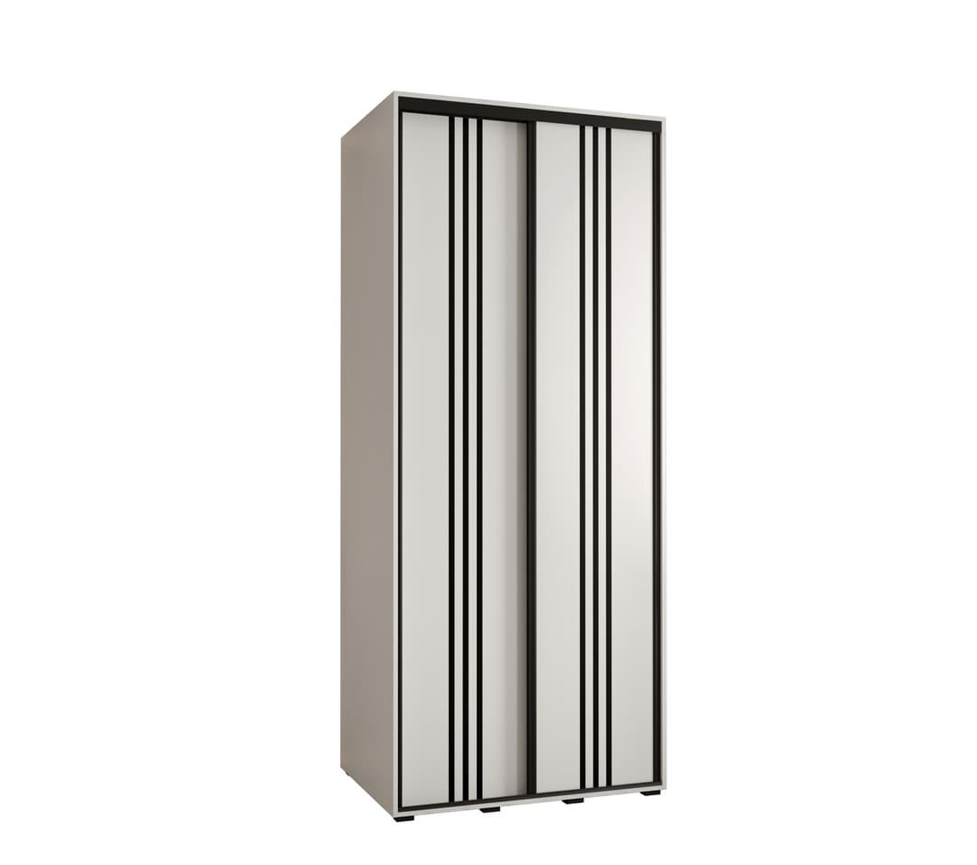 Cannes VI Sliding Door Wardrobe 120cm