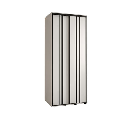 Cannes VI Sliding Door Wardrobe 120cm