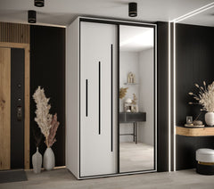 Cannes XIII Sliding Door Wardrobe 130cm