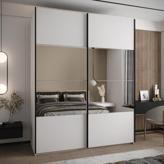 Trosa IV Sliding Door Wardrobe 200cm