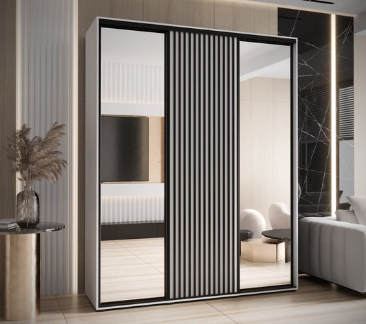 Sapporo II Sliding Door Wardrobe 200cm