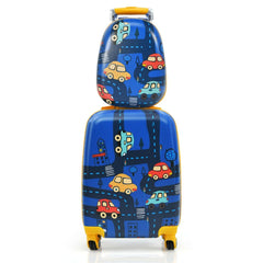 2 Pieces Kids Luggage Set with Backpack and Suitcase for Travel