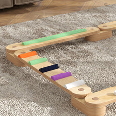 AIYAPLAY Wooden Balance Beam for Kids, Balance, Coordination, Agility