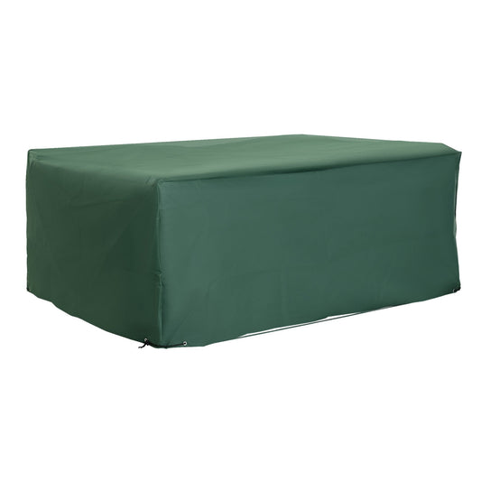 Outsunny 600D Oxford Patio Set Cover Outdoor Garden Rattan Furniture Protection Cover Protector Waterproof Anti-UV, Green, 205 x 145 x 70cm