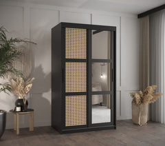 Rena II Sliding Door Wardrobe 100cm