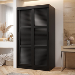 Larvik I Sliding Door Wardrobe 100cm