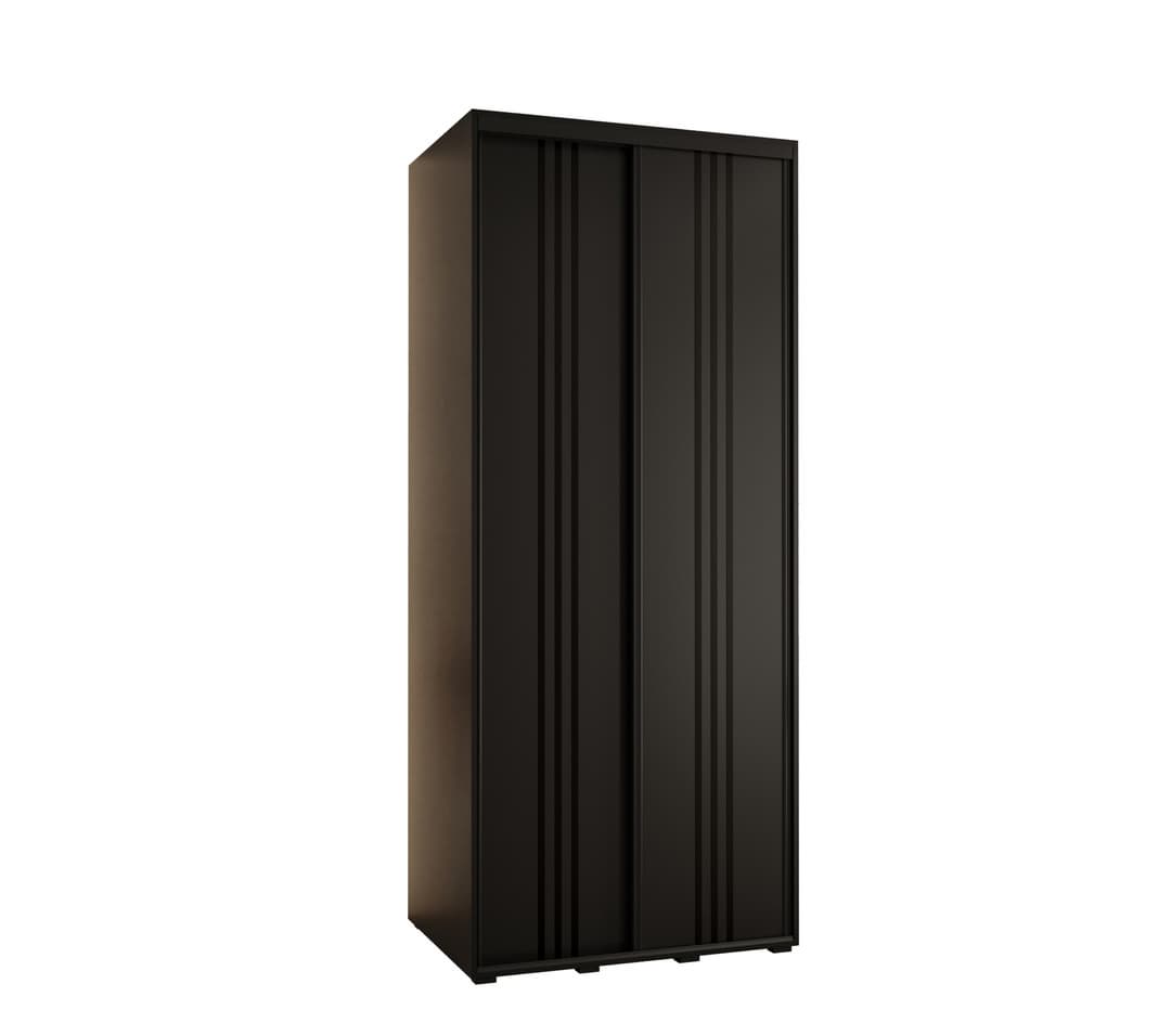 Cannes VI Sliding Door Wardrobe 100cm