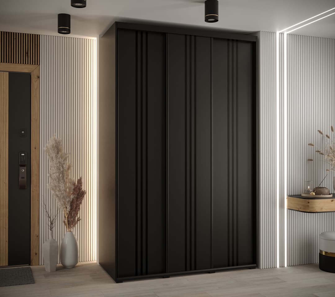 Cannes VI Sliding Door Wardrobe 150cm