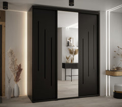 Cannes IX Sliding Door Wardrobe 190cm