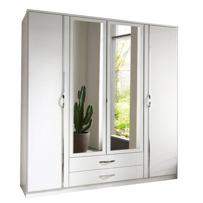 DAYTON 4 Door Wardrobe White 180cm