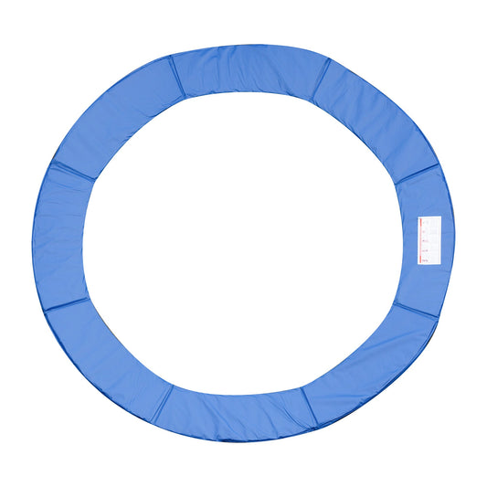 وسادة ترامبولين من HOMCOM بطول 10 أقدام، و305 سم، وإكسسوارات الترامبولين المحيطة، ووسادة أمان، ووسائد إسفنجية بديلة، باللون الأزرق
