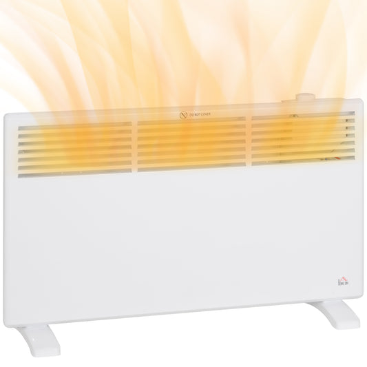 HOMCOM 1500W Convector Heater - White