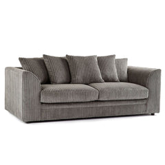 Oxford Scatter Back Full Jumbo Cord 2 Seater Sofa – Mink and Other Colours