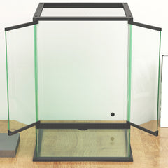 PawHut 40L Vivarium for Lizards, Frogs, Snakes, Turtles, Tortoises w/ Anti-Escape Design, Ventilation