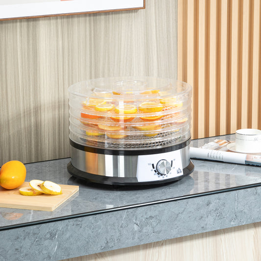 HOMCOM 40-70√¢‚Äû∆í Five-Tray Food Dehydrator