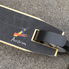 HOMCOM Stunt Scooter, 360√Ç¬∞ Entry Level Tricks Scooter w/ Lightweight Aluminium Deck and ABEC 7 Bearing, For Age 14+ Beginners, Gold Tone