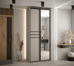 Dakota XI Sliding Door Wardrobe 120cm