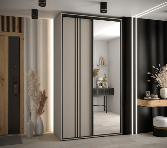 Dakota VII Sliding Door Wardrobe 140cm