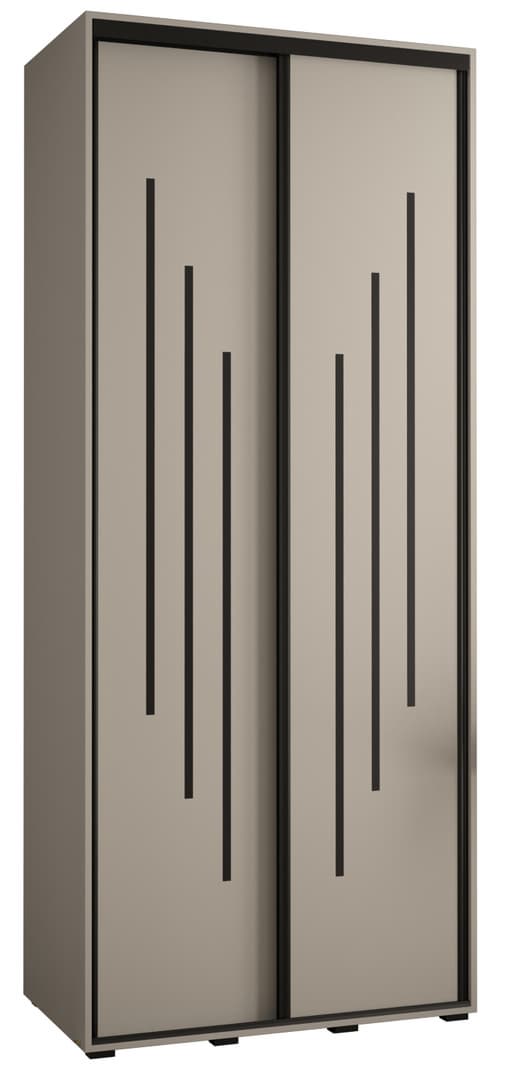 Dakota VIII Sliding Door Wardrobe 100cm