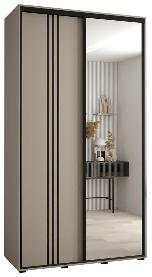 Dakota VII Sliding Door Wardrobe 140cm