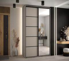 Dakota V Sliding Door Wardrobe 140cm