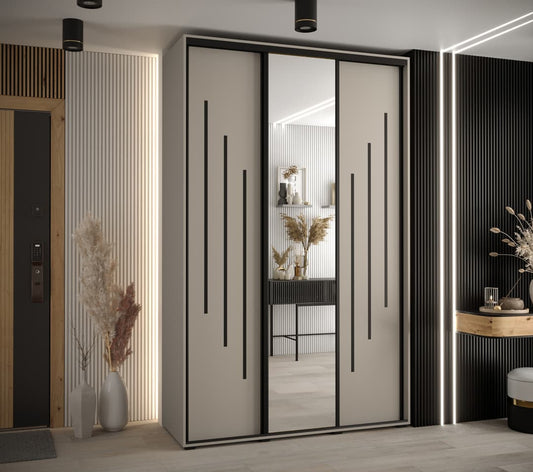 Dakota IX Sliding Door Wardrobe 150cm