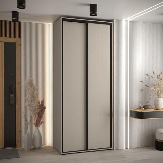 Dakota I Sliding Door Wardrobe 100cm